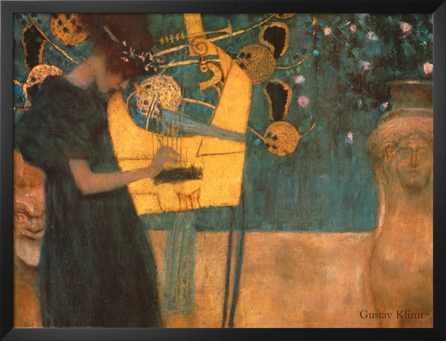 Musique - Gustav Klimt Painting